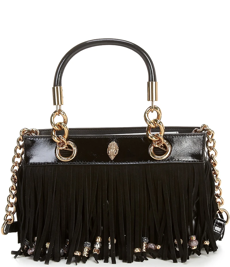 Kurt Geiger London Square Kensington Fringe Shoulder Bag
