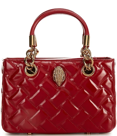 Kurt Geiger London Square Kensington Leather Satchel Bag