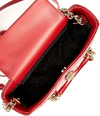 Kurt Geiger London Kensington Quilted Square Leather Satchel Bag