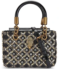 Kurt Geiger London Square Mini Kensington Jewel Satchel Bag
