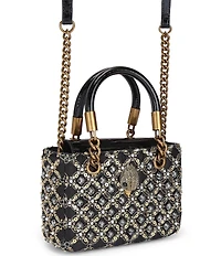 Kurt Geiger London Square Mini Kensington Jewel Satchel Bag
