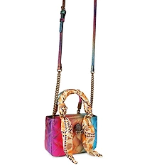 Kurt Geiger London Square Mini Kensington Satchel Tote Bag