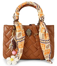 Kurt Geiger London Square Mini Kensington Satchel Tote Bag