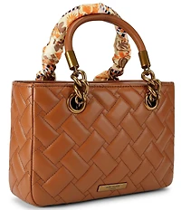 Kurt Geiger London Square Mini Kensington Satchel Tote Bag