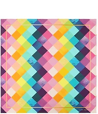Kurt Geiger London Stained Glass Print Silk Square Scarf