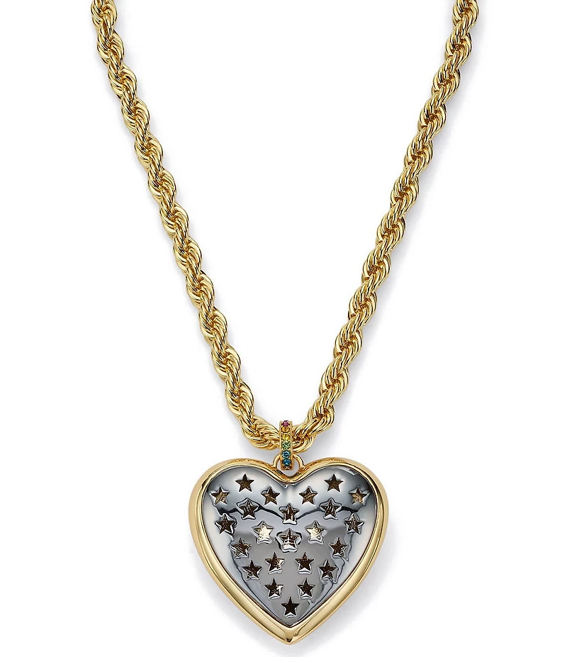 Kurt Geiger London Statement Heart Pendant Short Pendant Necklace