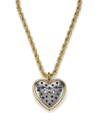 Kurt Geiger London Statement Heart Pendant Short Pendant Necklace