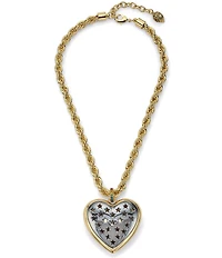 Kurt Geiger London Statement Heart Pendant Short Pendant Necklace