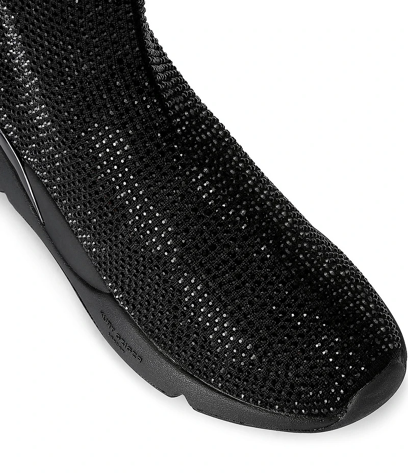Kurt Geiger London Sterling Embellished Sock Runner Sneakers