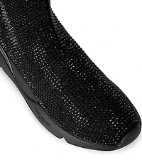 Kurt Geiger London Sterling Embellished Sock Runner Sneakers