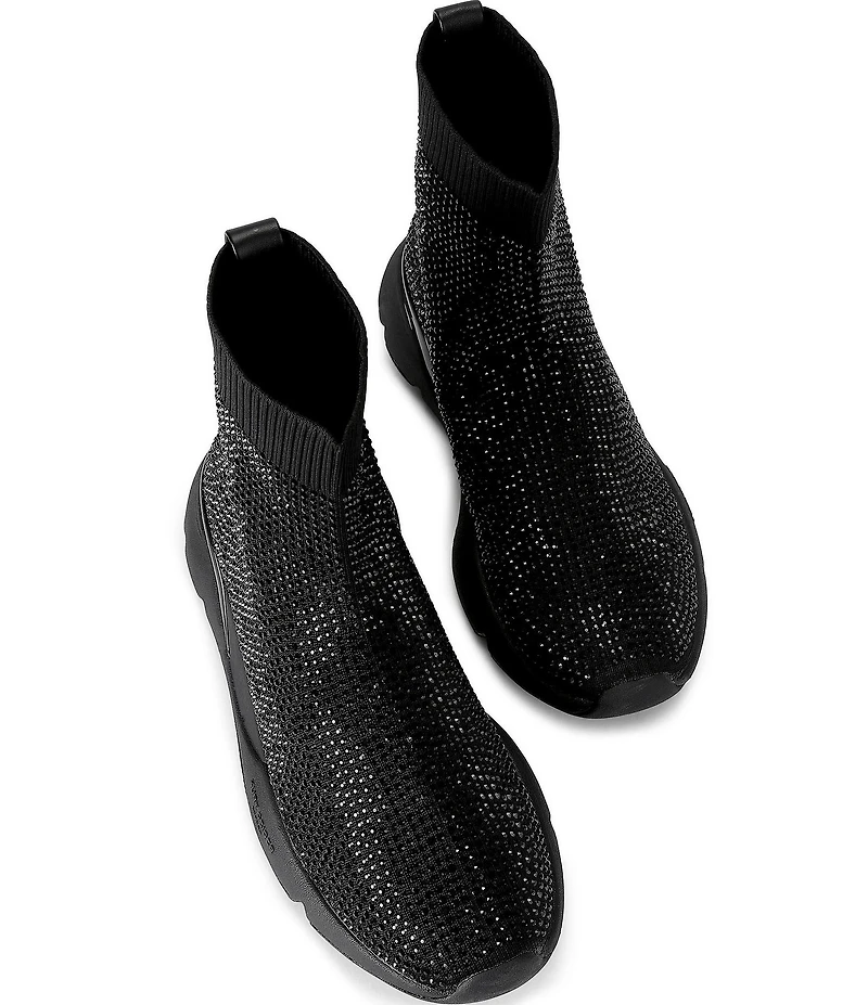 Kurt Geiger London Sterling Embellished Sock Runner Sneakers