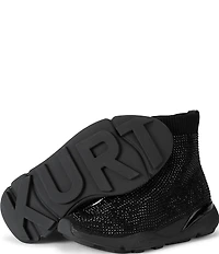 Kurt Geiger London Sterling Embellished Sock Runner Sneakers