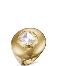 Kurt Geiger London Stone Button Cocktail Ring