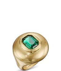 Kurt Geiger London Stone Button Cocktail Ring