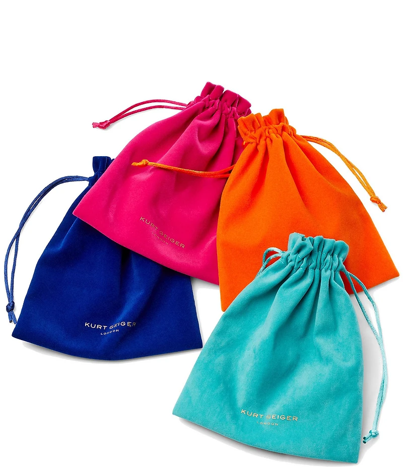 Kurt Geiger London Stone Button Collar Necklace