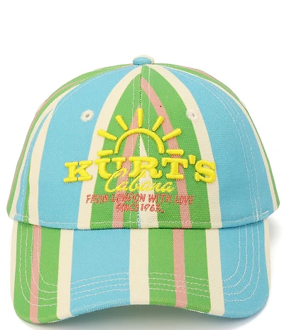 Kurt Geiger London Kurt Cabana Striped Baseball Cap