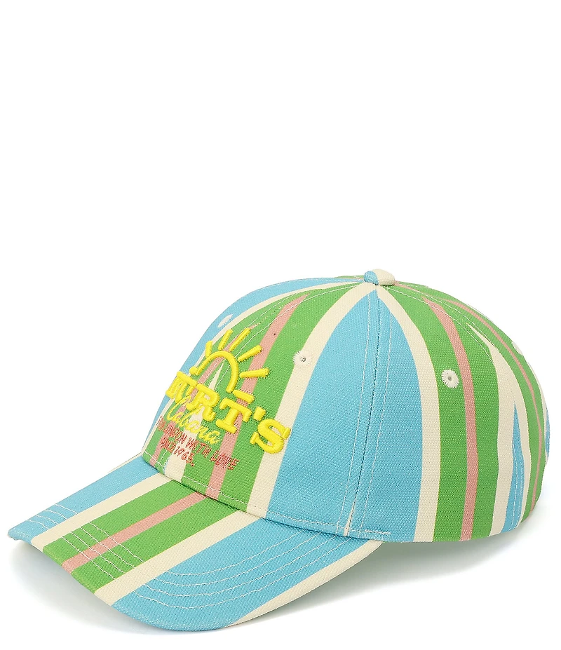 Kurt Geiger London Kurt Cabana Striped Baseball Cap