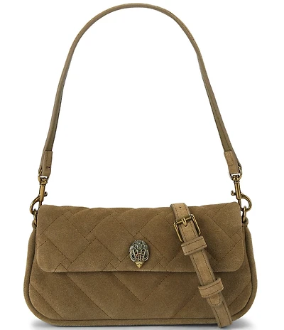 Kurt Geiger London Suede Pickle Shoulder Bag