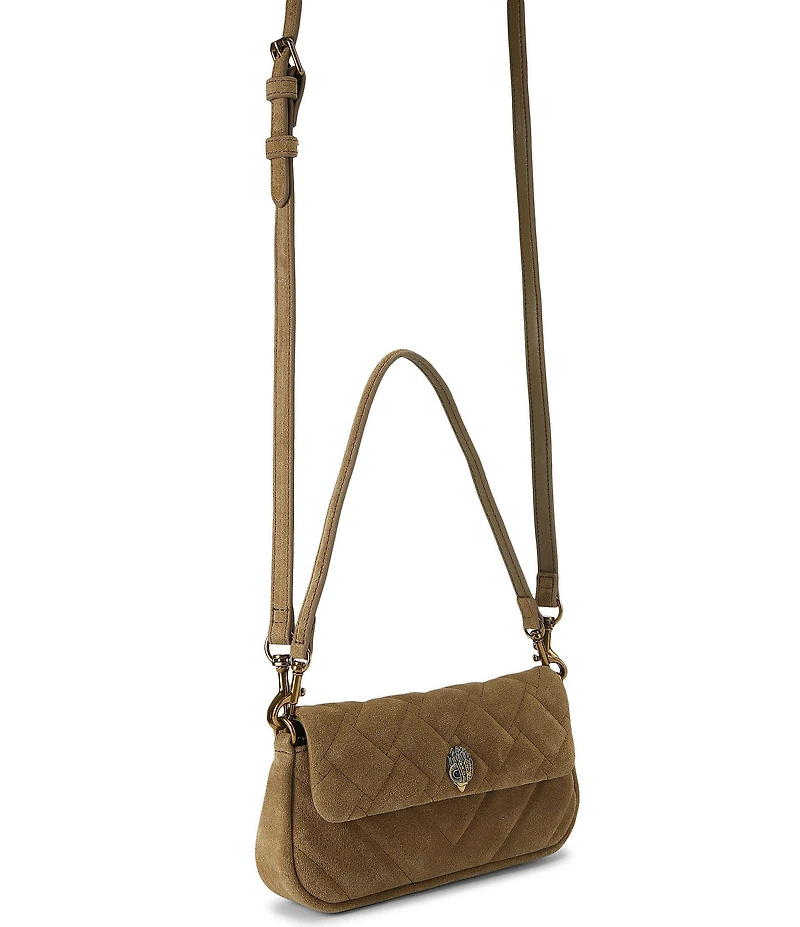 Kurt Geiger London Suede Pickle Shoulder Bag