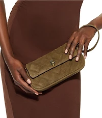 Kurt Geiger London Suede Pickle Shoulder Bag