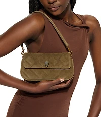 Kurt Geiger London Suede Pickle Shoulder Bag