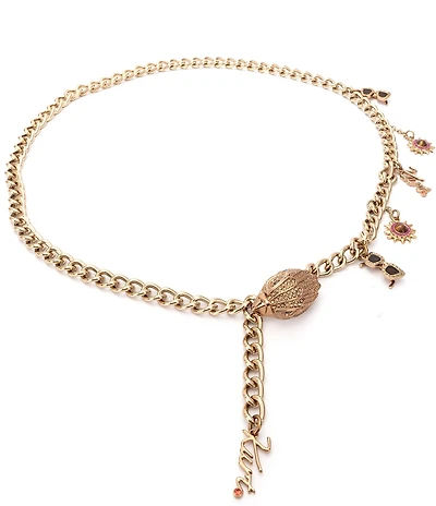 Kurt Geiger London Sun Charm Chain Belt