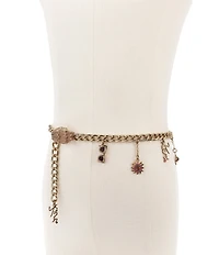 Kurt Geiger London Sun Charm Chain Belt