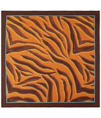 Kurt Geiger London Tiger Print Square Scarf