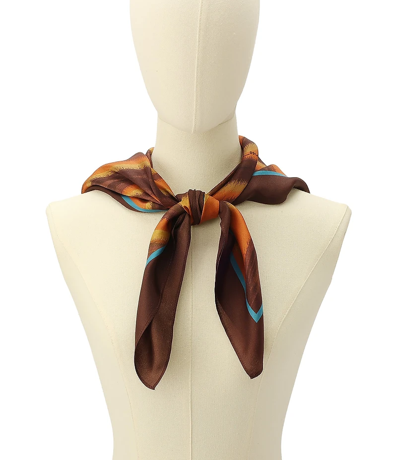 Kurt Geiger London Tiger Print Square Scarf