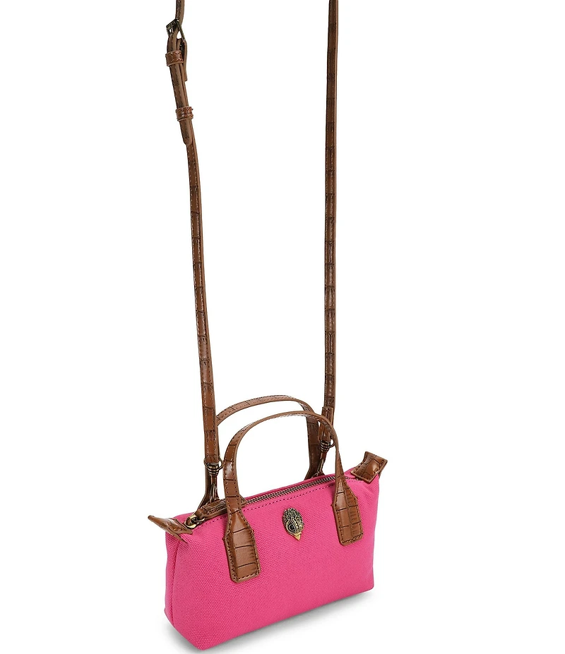 Kurt Geiger London Tiny Sloane Canvas Shopper Tote Bag