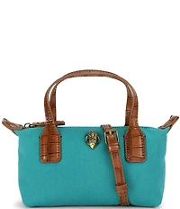 Kurt Geiger London Tiny Sloane Canvas Shopper Tote Bag