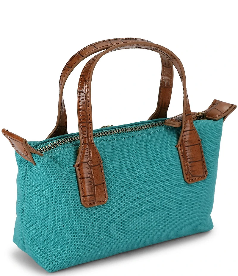 Kurt Geiger London Tiny Sloane Canvas Shopper Tote Bag