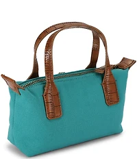 Kurt Geiger London Tiny Sloane Canvas Shopper Tote Bag