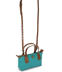 Kurt Geiger London Tiny Sloane Canvas Shopper Tote Bag