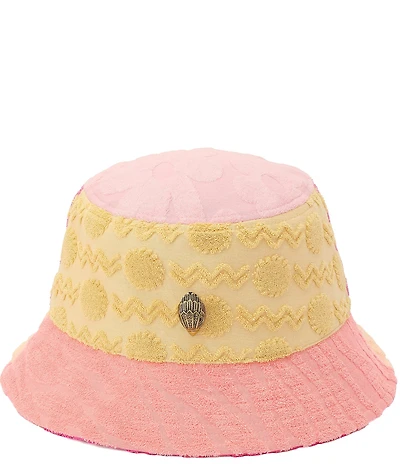 Kurt Geiger London Towelling Patchwork Bucket Hat