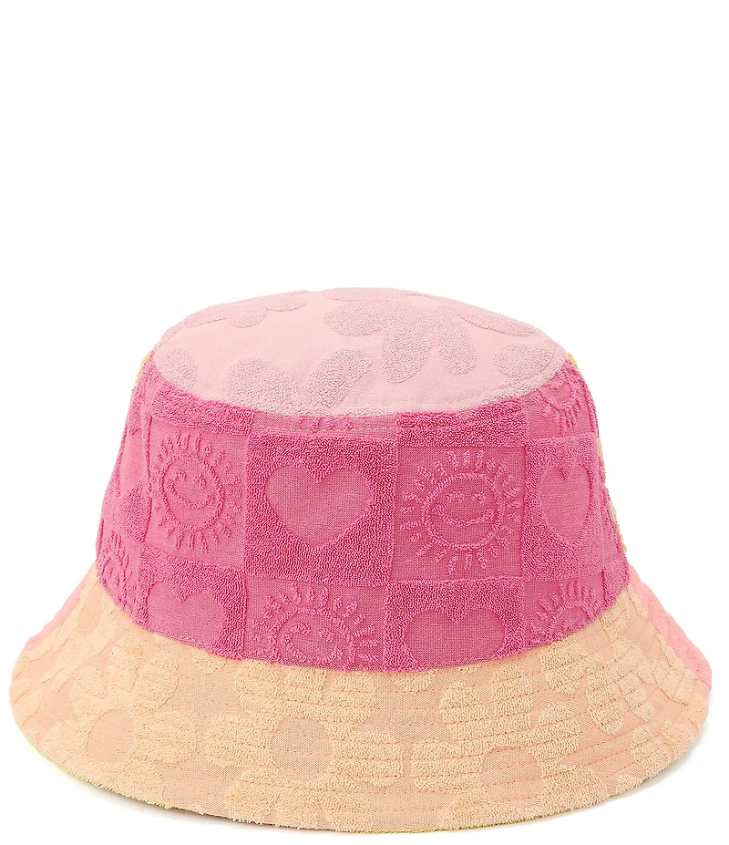 Kurt Geiger London Towelling Patchwork Bucket Hat