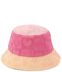 Kurt Geiger London Towelling Patchwork Bucket Hat