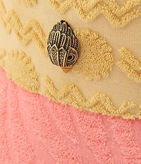 Kurt Geiger London Towelling Patchwork Bucket Hat