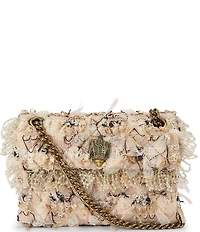Kurt Geiger London Tweed Mini Kensington Convertible Crossbody Bag