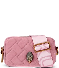 Kurt Geiger London Two Zip Small Kensington Camera Crossbody Bag