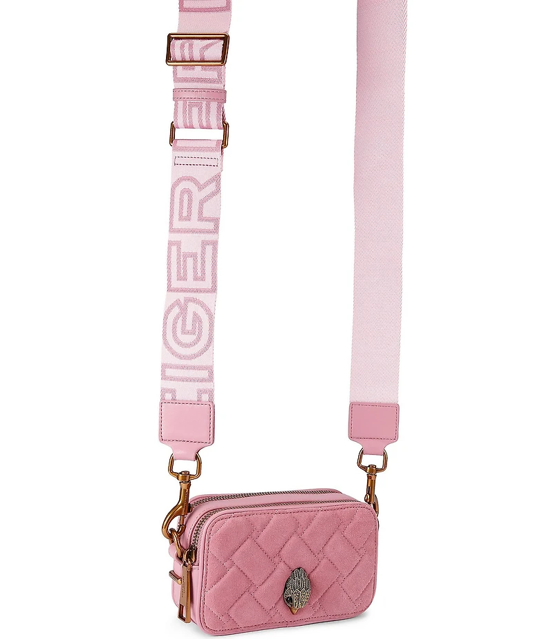 Kurt Geiger London Two Zip Small Kensington Camera Crossbody Bag