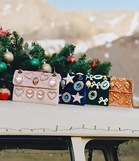 Kurt Geiger London Velvet Mini Kensington Crossbody Bag