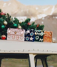 Kurt Geiger London Velvet Mini Kensington Crossbody Bag