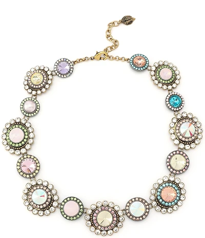 Kurt Geiger London Vintage Stone Gem Collar Necklace