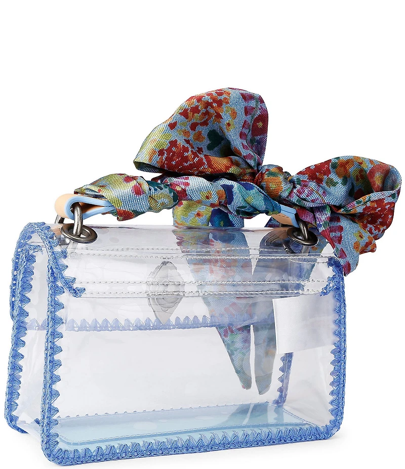Kurt Geiger London Vinyl Clear Mini Kensington Crossbody Bag