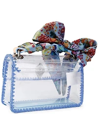 Kurt Geiger London Vinyl Clear Mini Kensington Crossbody Bag