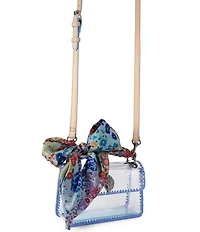 Kurt Geiger London Vinyl Clear Mini Kensington Crossbody Bag