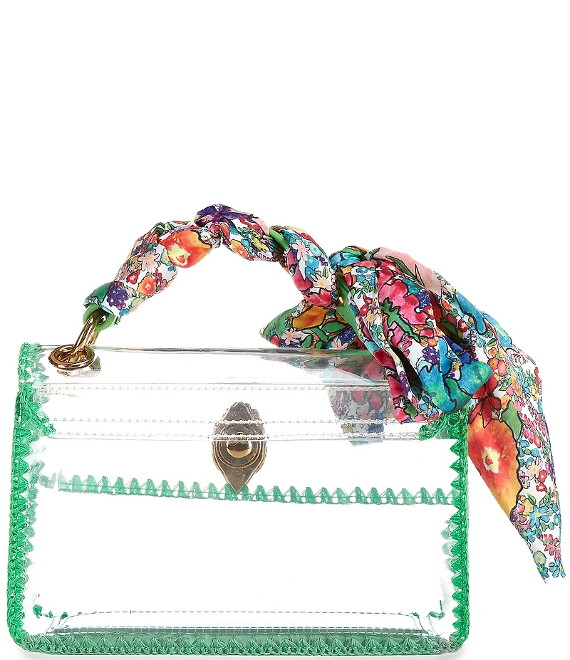 Kurt Geiger London Vinyl Clear Mini Kensington Crossbody Bag
