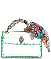 Kurt Geiger London Vinyl Clear Mini Kensington Crossbody Bag