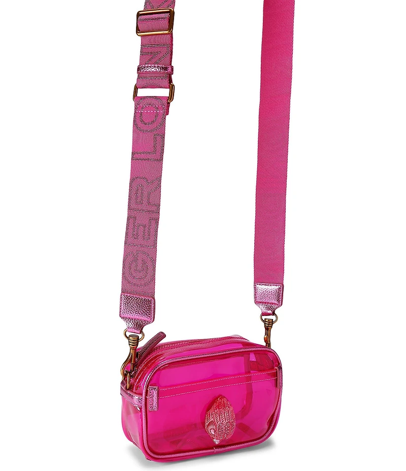 Kurt Geiger London Vinyl Kensington Small Camera Crossbody Bag